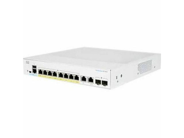 Cisco CBS350-8FP-E-2G Managed 8-Port GE Full PoE Extended