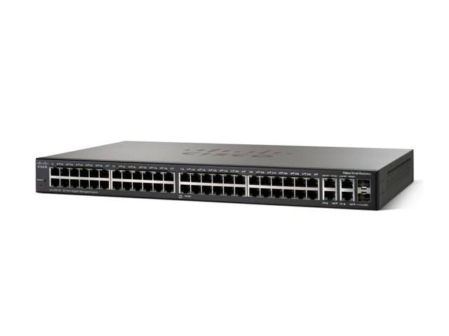 Cisco SG350-52MP-k9 52-Port Gigabit Max-PoE Managed Switch
