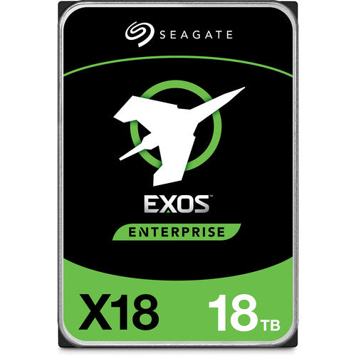 Seagate 18TB Exos X18 7200 rpm SAS III 3.5" Internal HDD (ST18000NM004J)