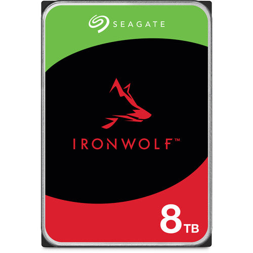 Seagate 8TB IronWolf 7200 rpm SATA III 3.5" Internal NAS HDD OEM (ST8000VN004)