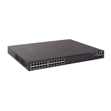 HPE 5130-24G-4SFP+ 1-Slot HI Managed Layer 3 Switch – 24 Ethernet Ports and 4 10-Gigabit SFP+ Ports