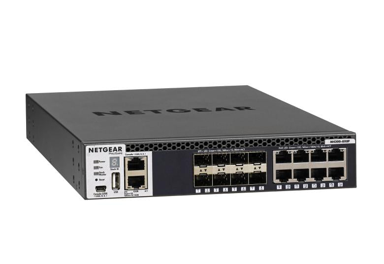 8X10G, 8XSFP+ Managed Switch