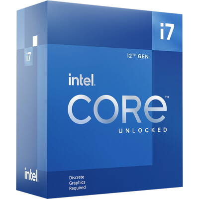 Intel® Core™ i7-12700KF Processor 25M Cache, up to 5.00 GHz