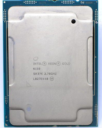 Intel® Xeon® Gold 6150 Processor 24.75M Cache, 2.70 GHz