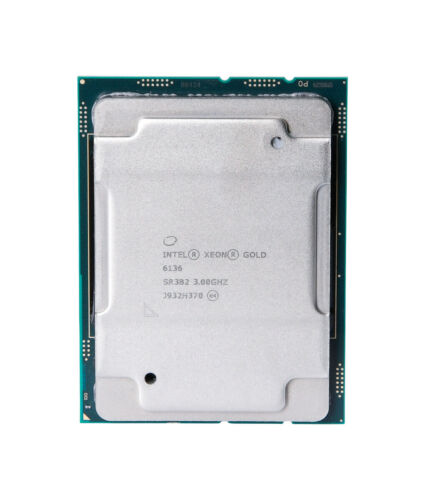 Intel® Xeon® Gold 6136 Processor 24.75M Cache, 3.00 GHz
